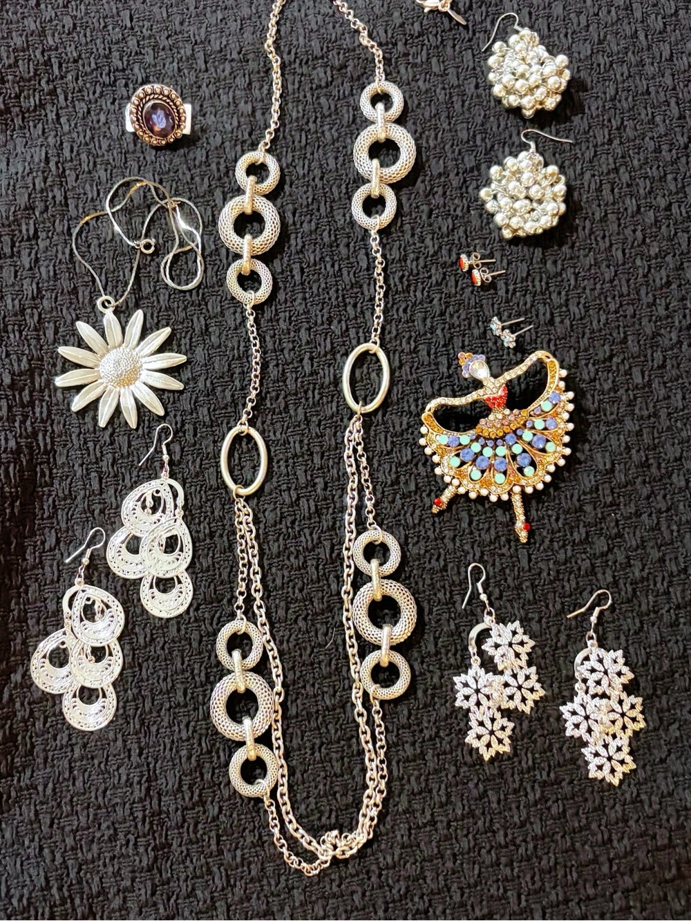 Mixed Silver-Tone Jewelry Mix